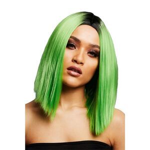 Fever Womens/Ladies Kylie Two Tone Wig / Lime Green